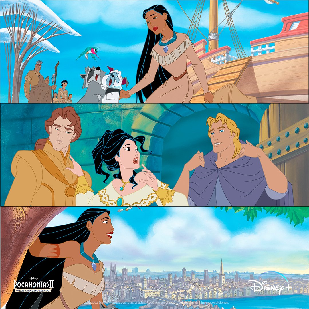 DisneyPlusES's tweet photo. ¿Quién dijo que las segundas partes no son buenas? 👑💖 

#PeterPan2 #ElRetornoDeJafar #Pocahontas2 #LaDamayElVagabundo2 https://t.co/gWdhum8R3g