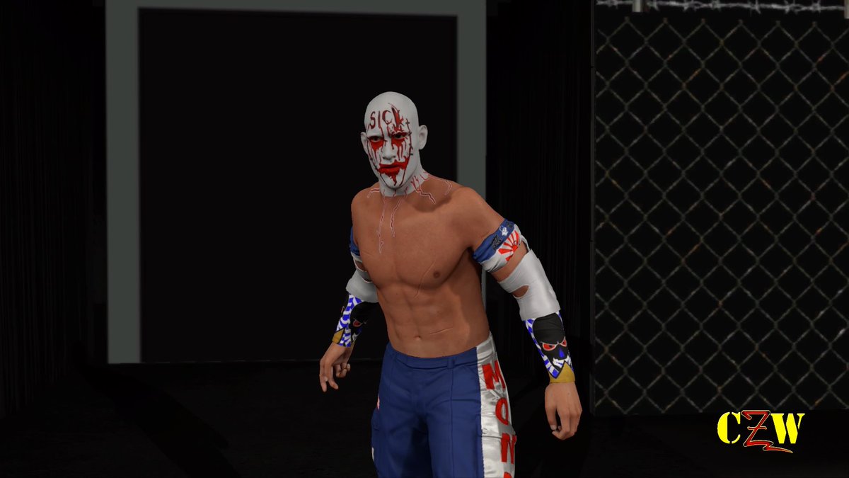 Rory “Mondo” Gulak aka “Little #Mondo” from #CZW by @mtbd215 is available for download. @WWEgames #2K23 #caw tags: mtbd215 czw mondo special thanks to @therambojuggalo for all of his help 🙏🏻 pretty proud of this 2nd attire from @combatzone #CageOfDeath XV