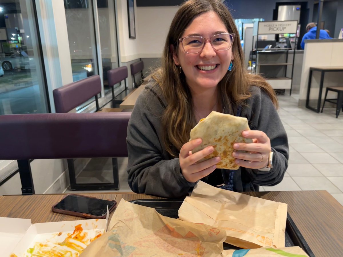 descalzo's tweet photo. In a world full of basic tacos, you’re a crunch wrap supreme! 😘 #HappyMensiversary #50 #yesterday https://t.co/kMSWAKbByb
