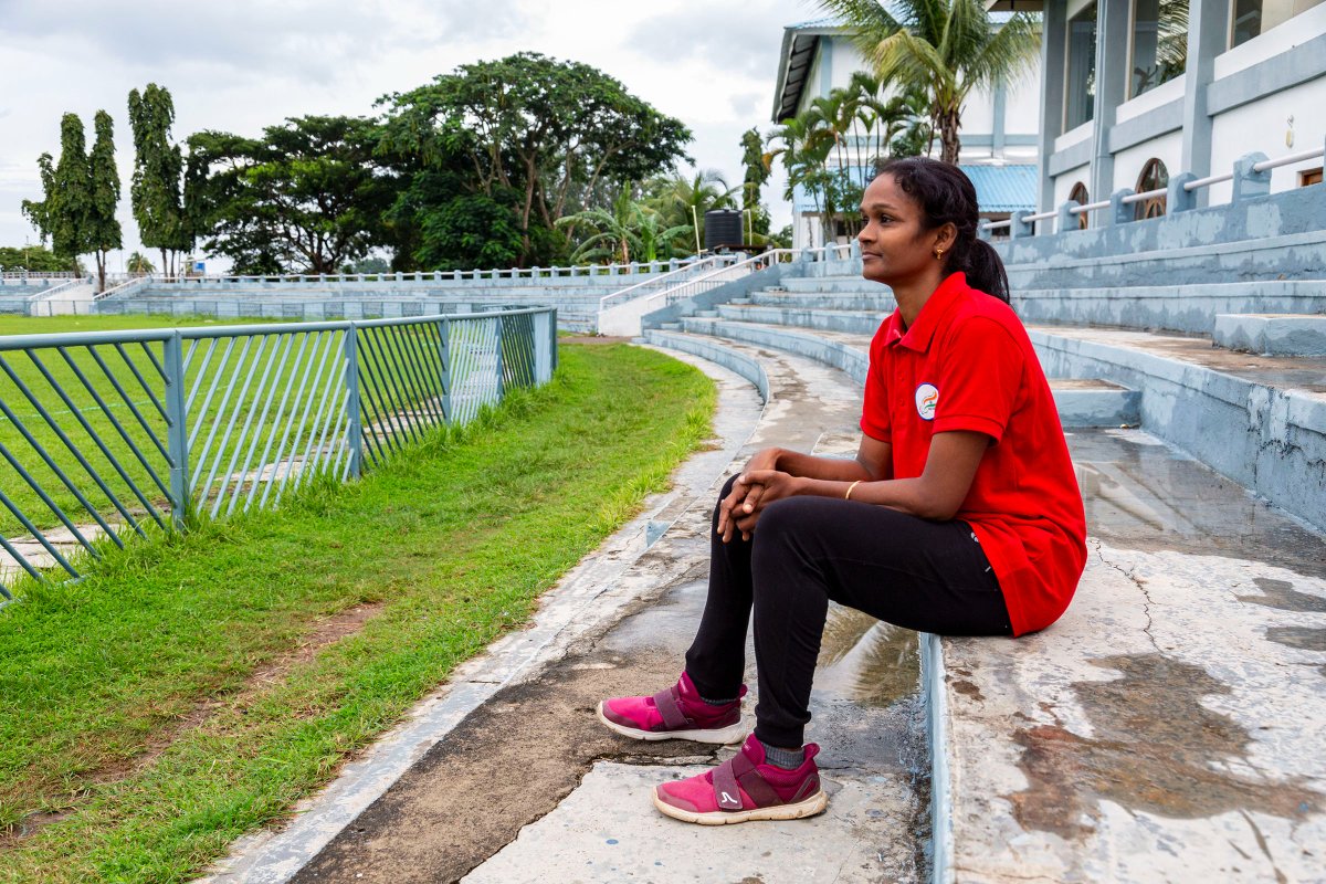 IndiaInclusion's tweet photo. Not content with the laurels she has received in paralympic sports, M. Bhavani (31), who has a locomotor disability, is setting up a foundation in the Andaman and Nicobar Islands to train children with disabilities in sports.
#everyoneisgoodatsomething #inclusiveindia #iis https://t.co/8qndTttEon