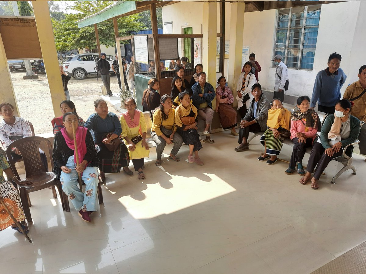 Chos_Rhts's tweet photo. Reproductive Child Health Camp held at Bhandari Community Health Centre in Wokha on February 16, 2024. Various free health services and medicines were availed by beneficiaries from Bhandari Town and Merapani. 
#Wokha #nagaland #healthcare #Bhandari #immunization #OralHealth https://t.co/7XAqzoz0Pb