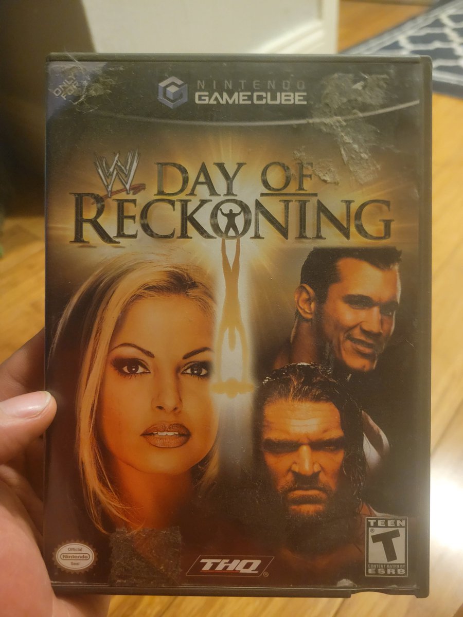 MalckieRob's tweet photo. WWE Day of Reckoning is an absolute must play on #GameCube if you're a fan of the N64 style wrestling games.
I can't believe this game is about to be 20 years old!!!
#RetroGaming #GameCubeClassics @WWE https://t.co/C9T5MPTkpf