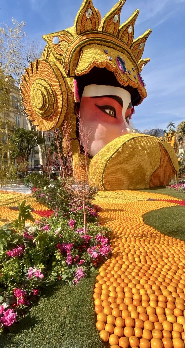 IkbenHansie's tweet image. 17 / 02: La #fêteduCitron à #Menton … 
#CotedAzur #ZuidFrankrijk #notmypicture
