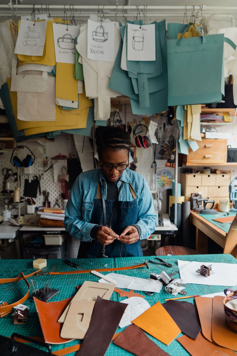 Member highlight - Jasmine of Deco22 produces high quality leather products. Handmade in her Deptford studio using a range of techniques all inspired by the art deco movement.