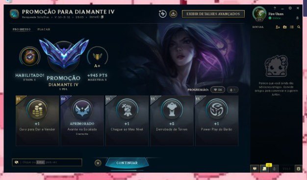 Será que sai um mestre esse ano?