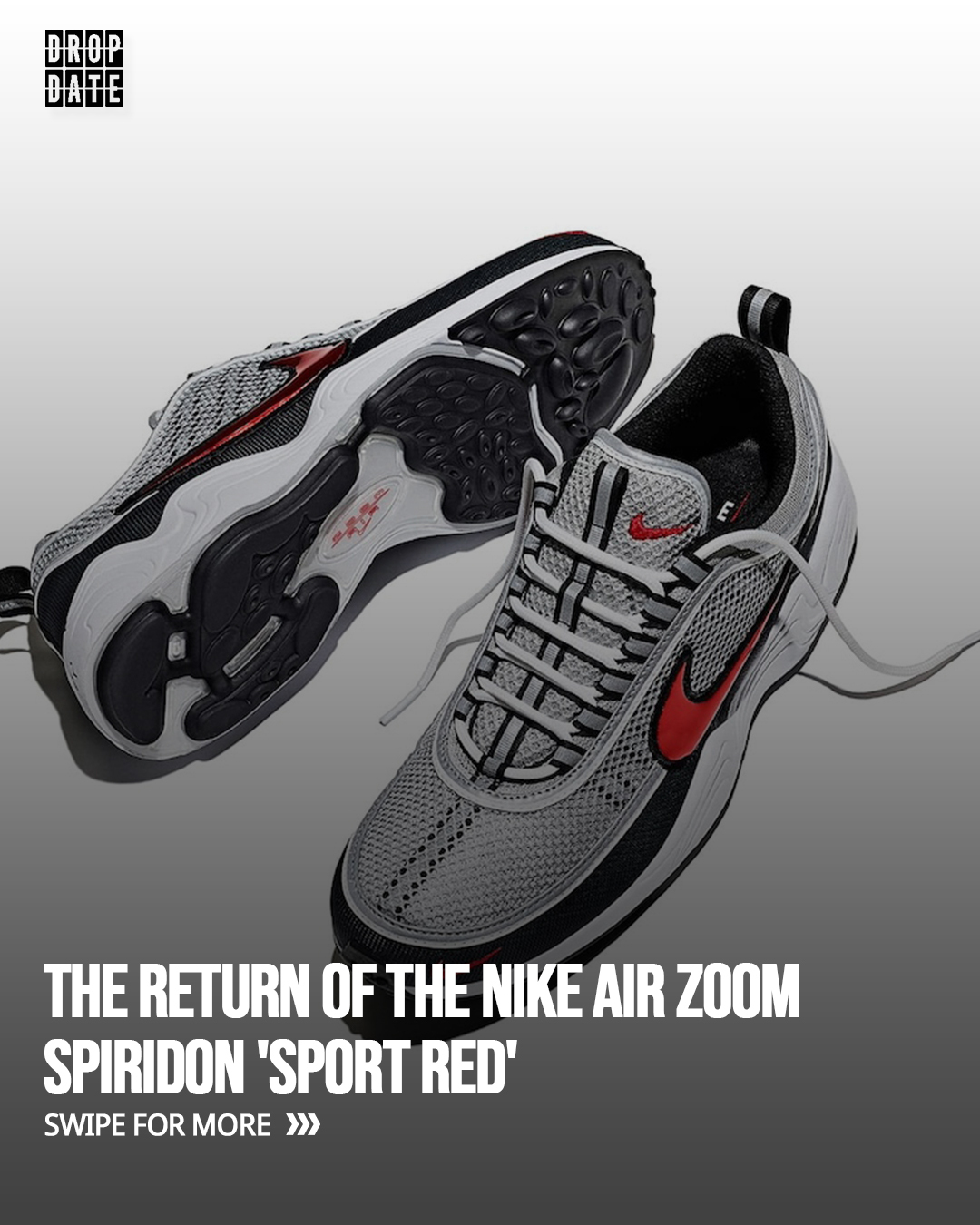 The Drop Date on X The return of the Nike Air Zoom Spiridon Sport Red Check the link https t 69XRztezvI thedropdate https t RbiKSPSz8M X