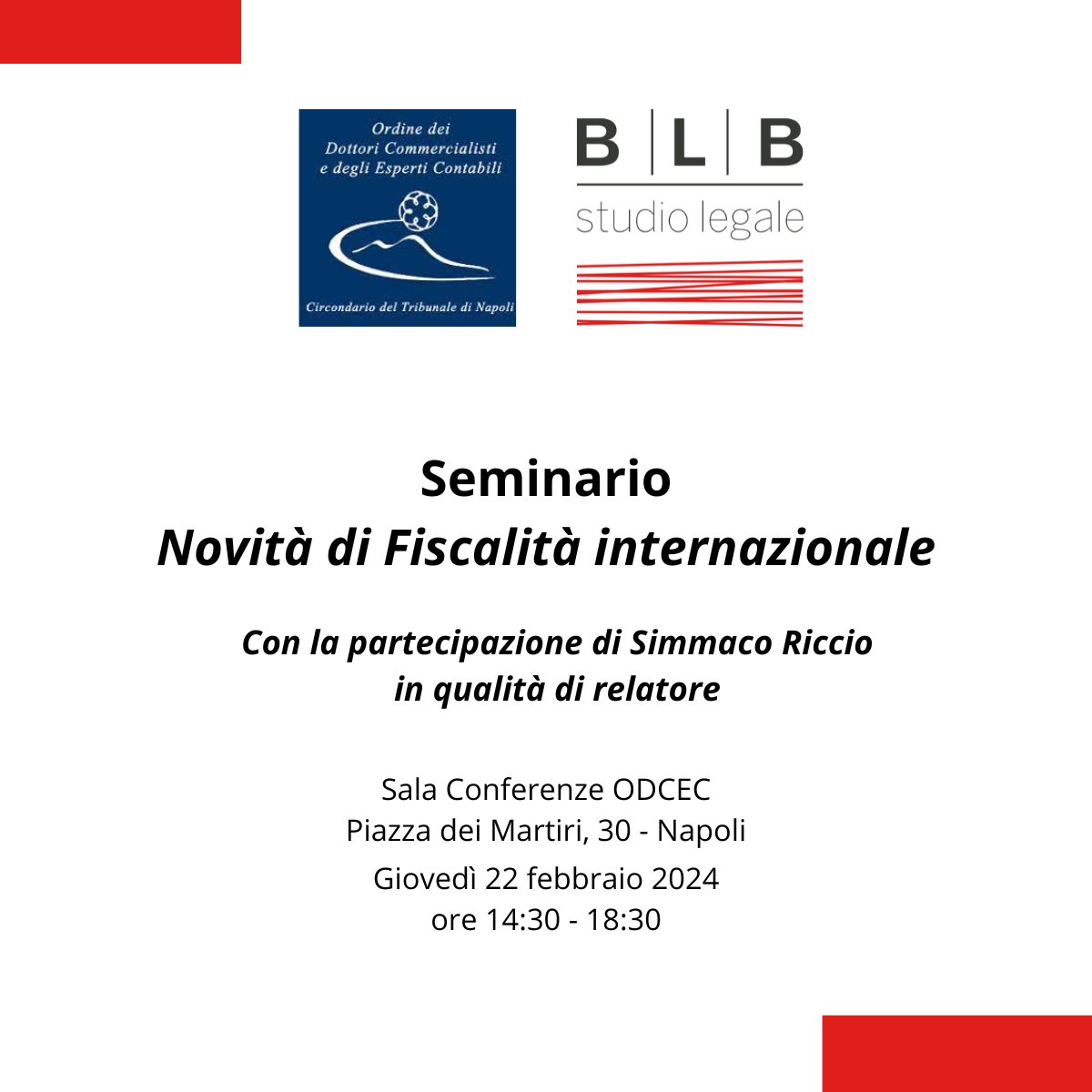 Post by BLBStudioLegale