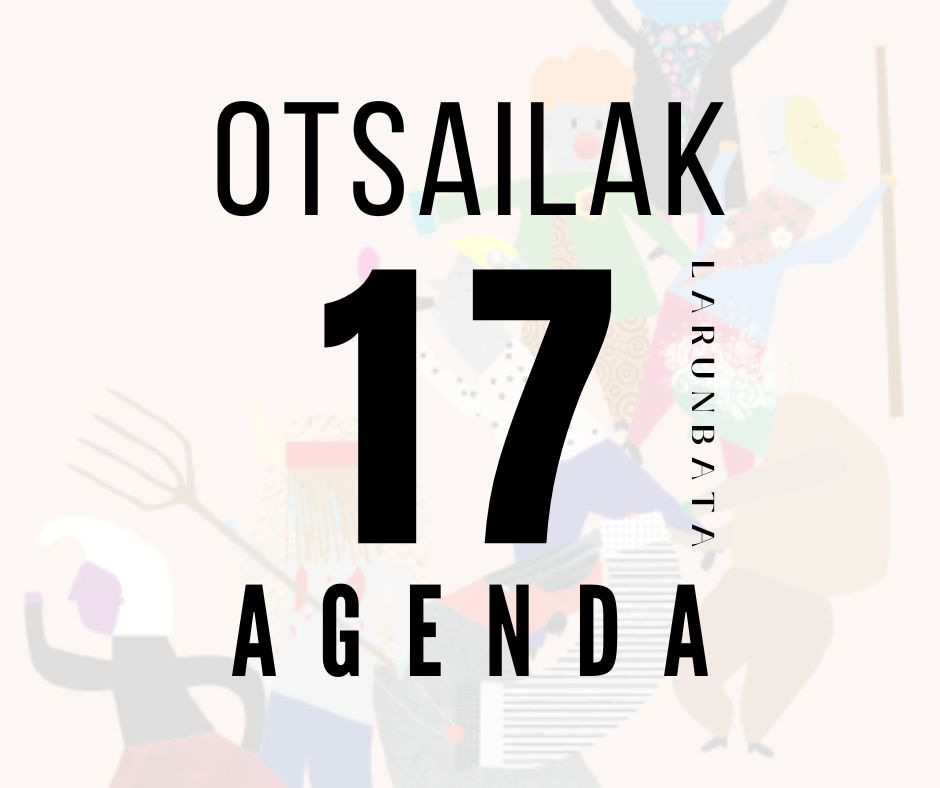 SAKANAKO AGENDA | Bihar

👺 Inauteriak: Hiriberri, Bakaiku, Altsasu, Olazti eta Ziordia
🇵🇸 Ekimena: Zenbaki bat baino gehiago dira, haur palestinarrek izena dute

➡️ guaixe.eus/agenda/eguna-2…