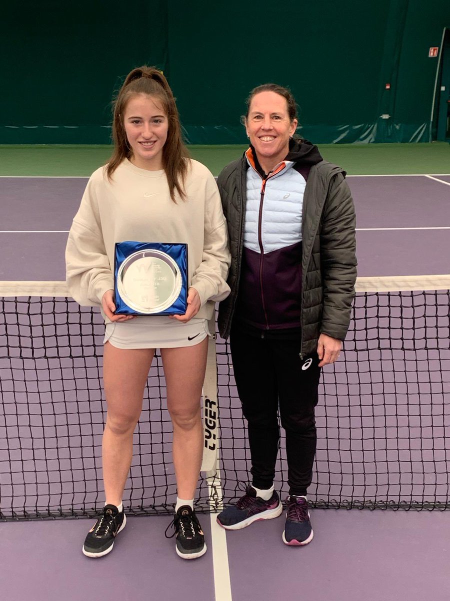 swansea_tennis's tweet photo. Great couple of weeks for Elizabeth on the ITF Tour at the J30’s. Semi’s of Liverpool, Winner of Singles &amp; Doubles in Ireland. Very grateful to have Lucie linking with us. 
Elizabeth has a fundraiser running for anyone interested in supporting her journey https://t.co/IeTgk4BKBa https://t.co/GZvVA6EAzw