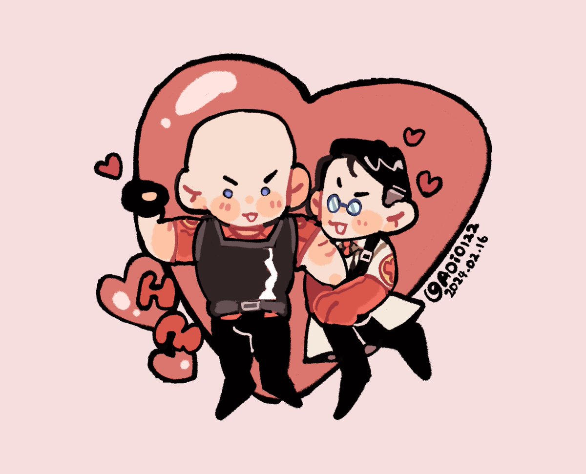 __Aoi0122's tweet photo. 好久沒畫HeavyMedic
#tf2 #TeamFortress2 https://t.co/wzk1GO134v