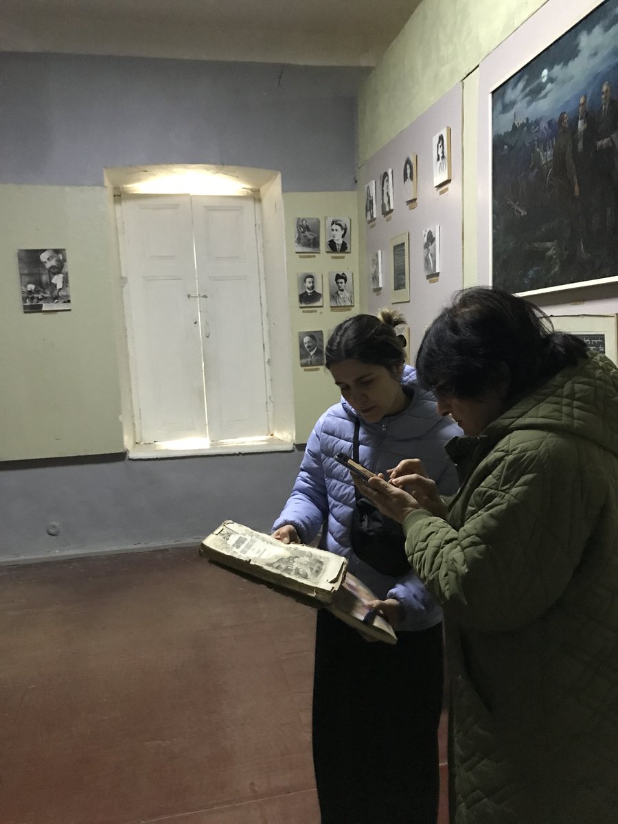 blueshieldgeo's tweet photo. 🔵Within the framework of the GNCBS project, the study of the conditions in the museums of Kaspi is underway. Study of museum furniture and storage materials was conducted and items unsuitable for storing collections were identified. 

The project is funded by @ALIPHFoundation https://t.co/DcPbMC5afp