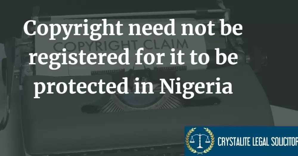 CrystaliteLegal's tweet photo. Though you don't need to register copyright on your work for it to be protected, it is advisable to register it in order to sue for infringement among other reasons. #knowyourright #copyright #intellectualproperty #infringement #trending #law #KnowledgeIsPower https://t.co/gn1BUJ7nfm