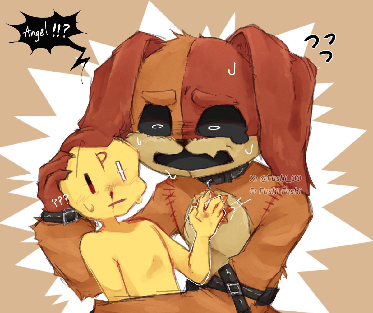 Fushi_OO's tweet photo. He's worried about you. You can see it😞😭🧡🧡🧡

#SmilingCritters #SmilingCrittersFanart #PoppyPlaytime3 #dogday #poppyplaytime https://t.co/WmvUtx9Gi4