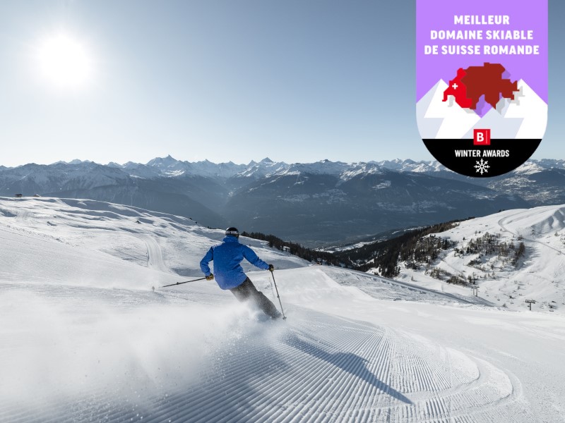 #CransMontana est élue meilleure station de ski de Suisse romande 🫶 par les lecteurs du @Blickch 🎉 Retrouvez les infos ➡️ bit.ly/3SYV7ZS