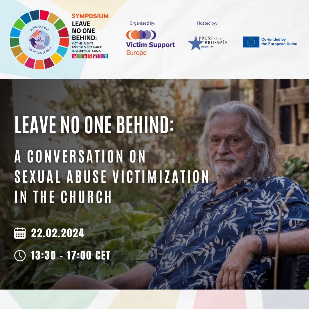 Victim Support Europe (@victimsupporteu) on Twitter photo The #EUDayForVictimsOfCrime is a significant opportunity to highlight victims’ rights. This conversation led by Staf Van Pelt and Bart Claes will prove critical.
Register: vse-form.typeform.com/to/yoewOrMS?ty…
<a href="/EU_Commission/">European Commission</a> <a href="/Europarl_EN/">European Parliament</a> <a href="/PressClubBXLEU/">Press Club Brussels Europe</a>
@EU2024BE <a href="/un_osd/">UN Office for Sustainable Development</a> #LeaveNoOneBehind The #EUDayForVictimsOfCrime is a significant opportunity to highlight victims’ rights. This conversation led by Staf Van Pelt and Bart Claes will prove critical.
Register: vse-form.typeform.com/to/yoewOrMS?ty…
<a href="/EU_Commission/">European Commission</a> <a href="/Europarl_EN/">European Parliament</a> <a href="/PressClubBXLEU/">Press Club Brussels Europe</a>
@EU2024BE <a href="/un_osd/">UN Office for Sustainable Development</a> #LeaveNoOneBehind
