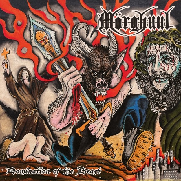 Album Review: MÖRGHUUL – Domination Of The Beast. Rating: 8/10 “This is an unholy whirligig of an outing that’s the musical equivalent to having Lucifer himself let off a firework in your face while the flames of Hades scorch your arse.” metalforcesmagazine.com/site/album-rev… @DoomentiaRecord