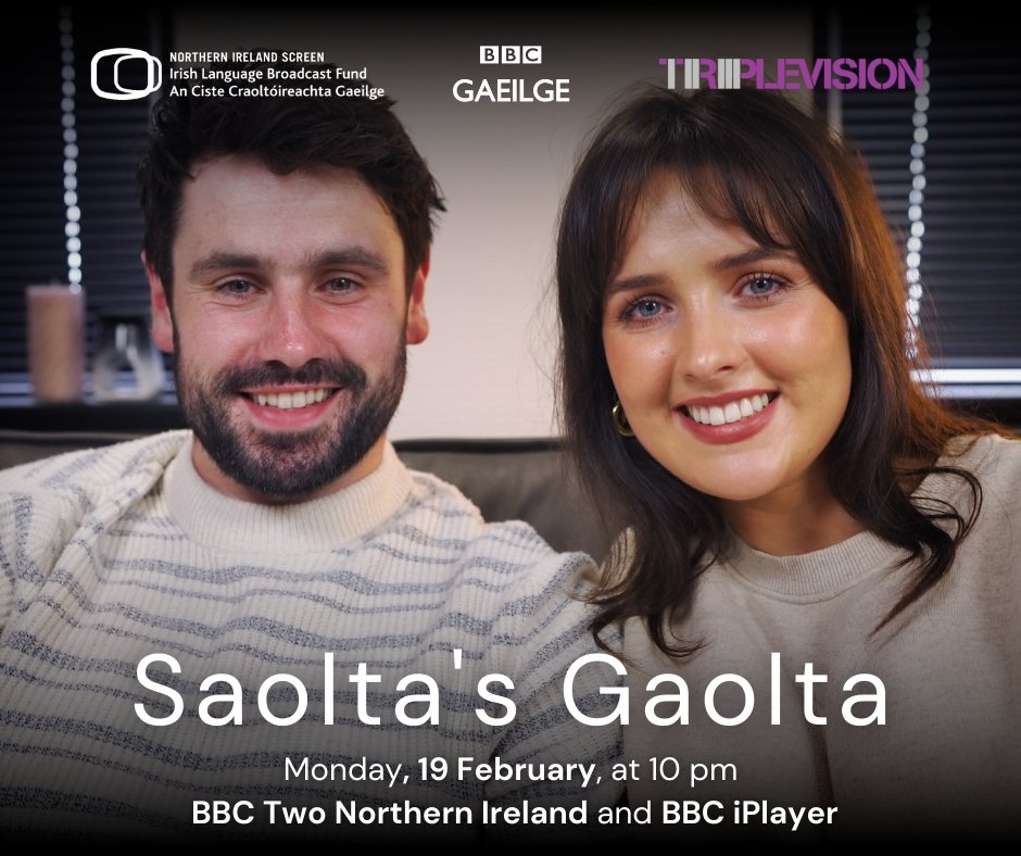 Saolta's Gaolta is back, diving into the nostalgic tales of families and friends on Monday, 19th February, at 10 pm on BBC Two Northern Ireland and BBC iPlayer.

Tune in to this heartwarming series, brought to you by @ETriplevision.

#SaoltasGaolta #NIScreen #IrishLanguage