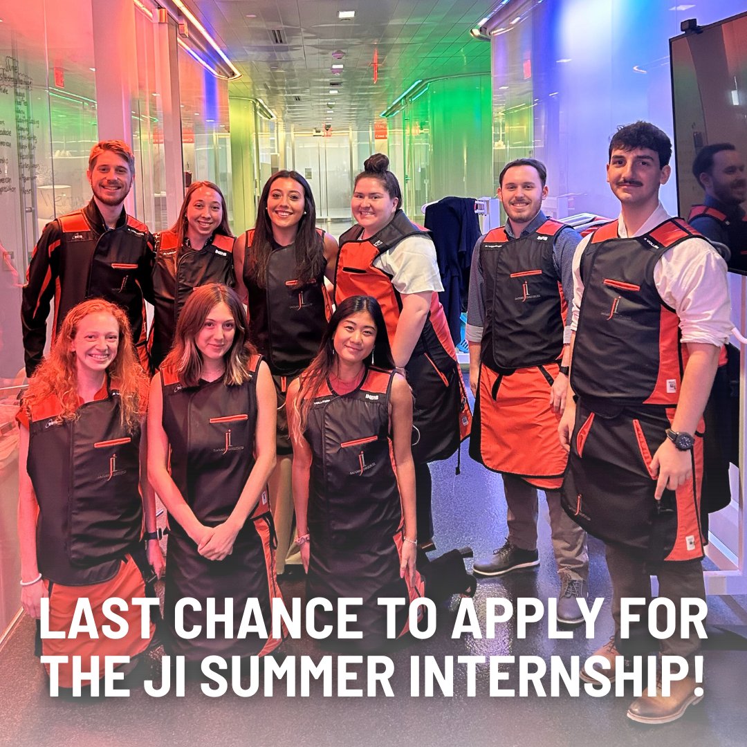 Last call for aspiring innovators and future leaders! ⏰

The deadline for the Jacobs Institute Summer Internship is approaching: 11:59PM on February 19, 2024.

Apply at jacobsinstitute.org/careers/intern…

#JI #SummerInternship #BuffaloInternship #STEM #STEAM #ComeInnovateWithUs