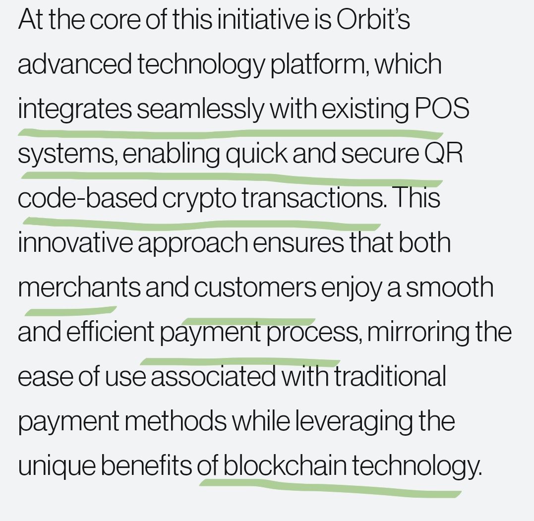 💥 VELO LABS ORBIT 🤝 POS NETWORKS 💥 TO ENABLE CRYPTO PAYMENTS FOR OVER  100,000 MERCHANTS