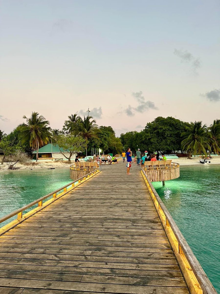 musthausim's tweet photo. The Iconic Dhangethi Pier serves as a pivotal asset, reflecting progress and potential, boasting a market valuation of $500,000. Its strategic design, featuring designated zones, catalyzes tourism influx and fosters economic expansion, ultimately enriching the local community. https://t.co/njHRFSiToc