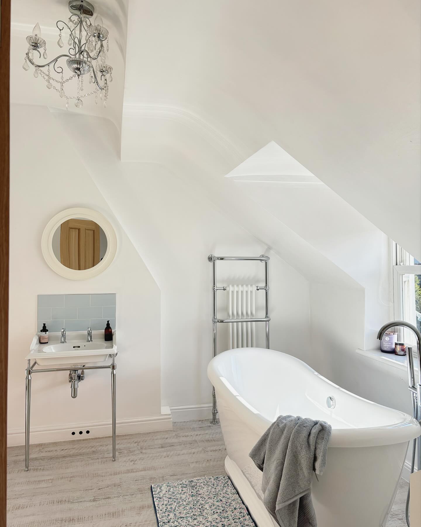 Milano elizabeth towel rail sale