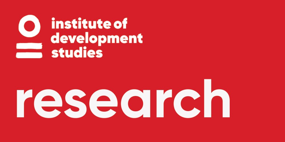📣New IDS Working Paper!

Social Protection Experiences of and Attitudes Towards New Urban Poor After Covid-19 in #Bangladesh

<a href="/KeetieRoelen/">Keetie Roelen</a> @vidya_diwakar

Read at 👉ac.pulse.ly/mhfxiqi1b0

#SocialProtection #GlobalDev