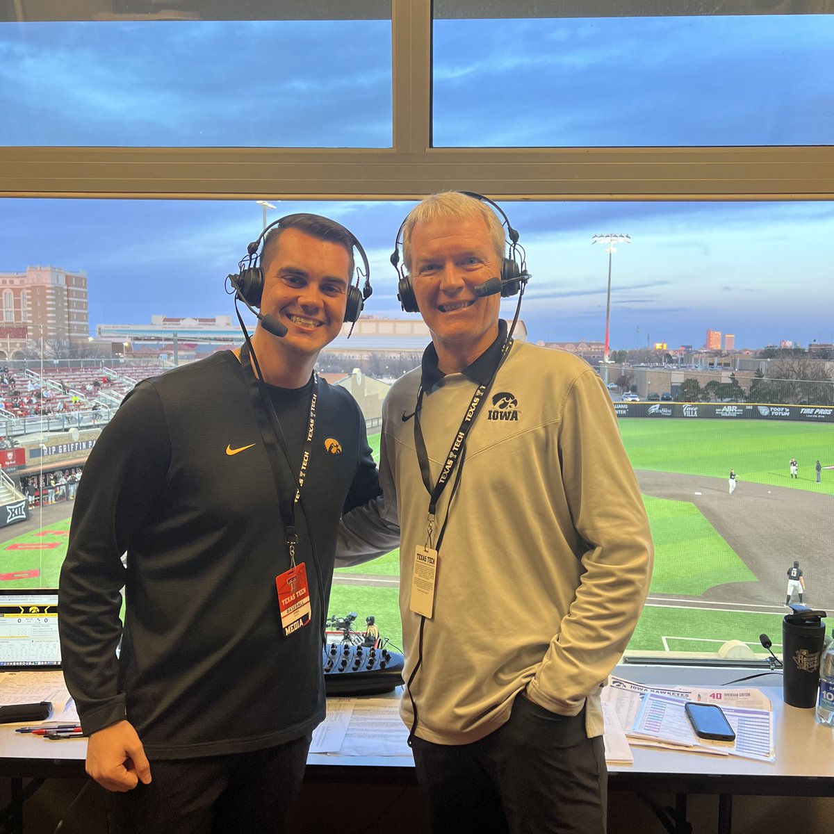 Some <a href="/UIBaseball/">Iowa Baseball</a> radio notes:

The season begins today. Yes, the real season!

ALL radio broadcasts with <a href="/johnegolf/">John Evans</a> and myself will be FREE on the Varsity App and Iowa #Hawkeyes YouTube. 

It’s our honor to bring you with us and have you as part of the team!