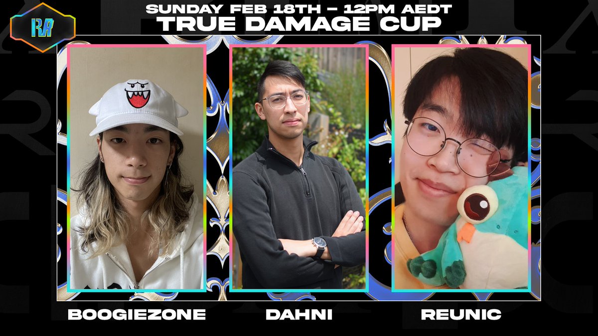 Roses are Red, OCE is the best...

Join us on Sunday Feb 18th to see which 8 players will be fighting in the East Asian Finals for a spot for the Set 10 World Championship!

Our casters <a href="/BoogiezoneTFT/">Boogiezone</a> , <a href="/ReunicOCE/">Reuniclus</a> and Dahni will be live on twitch.tv/riotgamesoce at 12pm AEDT!