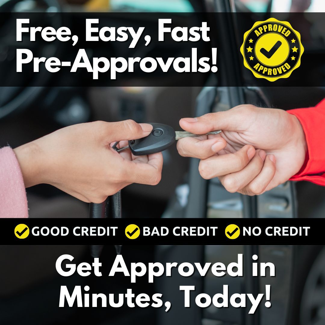 PauletteAuto's tweet image. ⭐ Free, Easy, and Fast Pre-Approvals! Curious what vehicles you qualify for? Let our friendly experts see what they can do for you. No obligations or commitments.
Our application:
buff.ly/3DmUOPJ