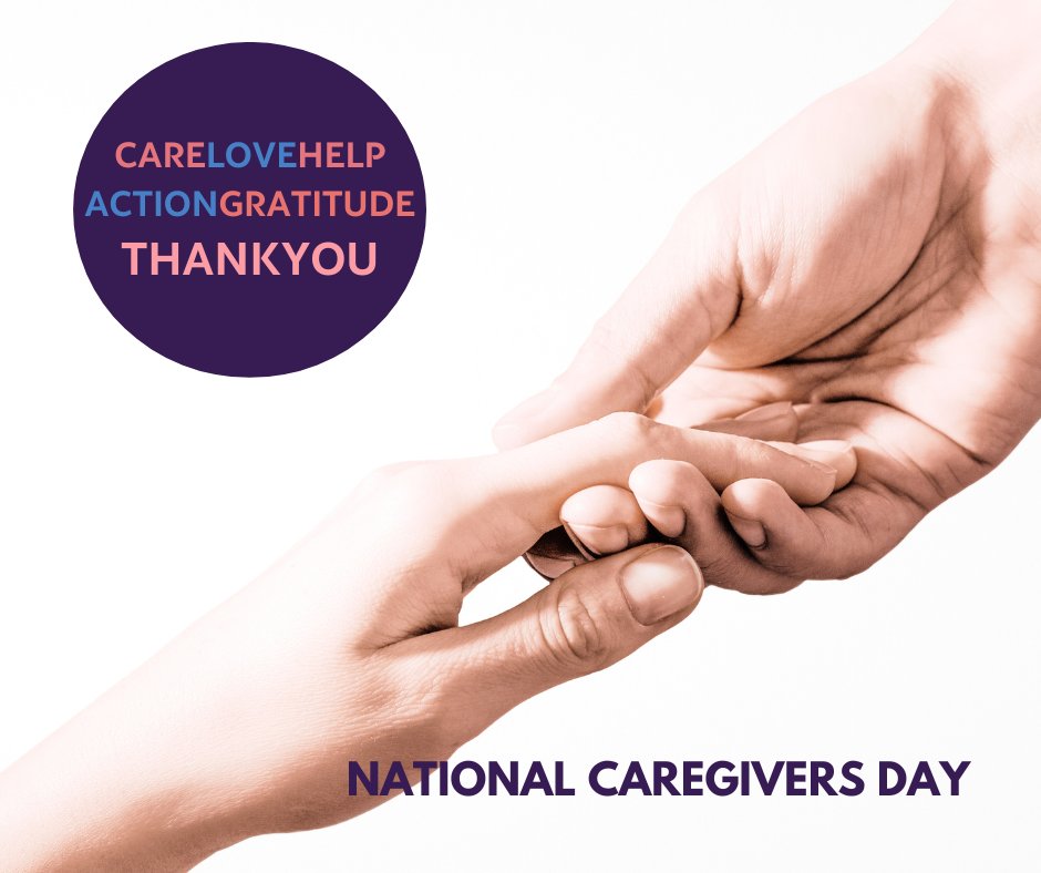National Caregivers Day is a great time to recognize all those who offer support. OHC is grateful to those caregivers who have dedicated their time and energy to caring for a loved one in their fight against cancer.  Thank your caregiver below! #caregiver #cancer #thankyou