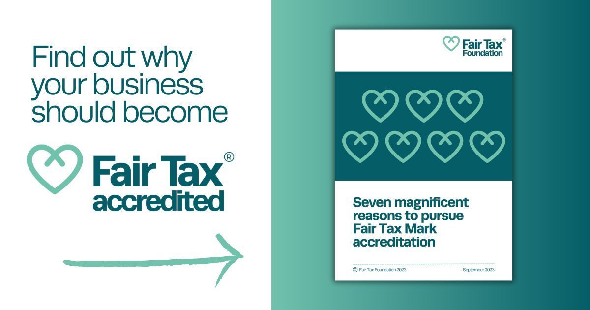Corporate tax rules are undergoing radical change across much of the world. Businesses with our Fair Tax Mark accreditation are well-positioned to smoothly adapt to a future where a substantial increase in tax transparency becomes a compulsory standard. bit.ly/42ERhZ5