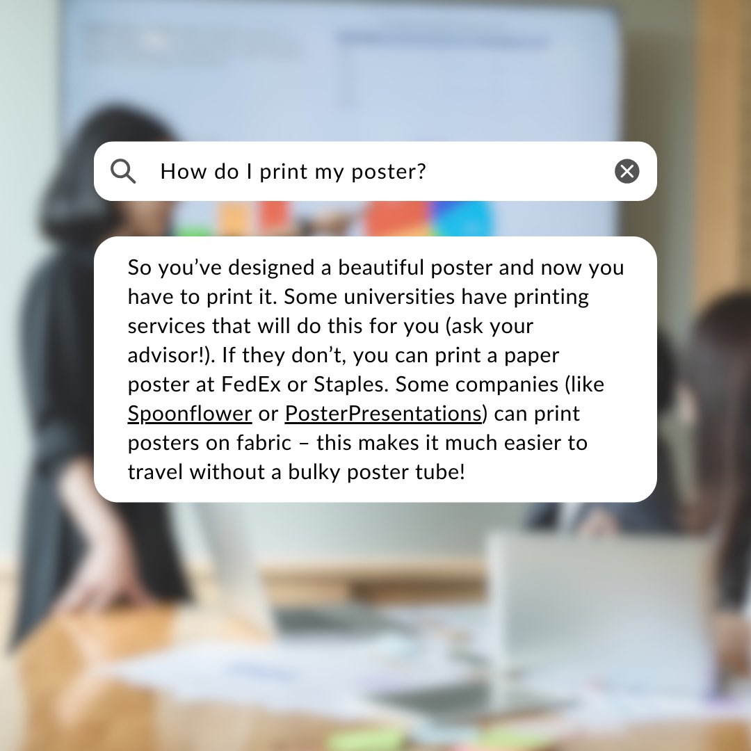 APBS_studentplc's tweet image. Who’s bringing a poster to APBS?! Need some support with the details or even getting started? Look no further than! Poster sessions are a great way to share your work and talk with other attendees. #APBS #PBIS @theAPBS @APBSEarlyCareer