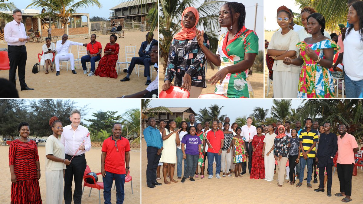 Osc de jeunes, Ambassade des Pays Bas &amp; <a href="/unfpa_benin/">UNFPA Bénin CO</a> ont animé une causerie sur ''Vie amoureuse épanouie à l’épreuve des violences sexuelles &amp; sexistes'' à l’occasion de la #StValentin. 
Une discussion intergénérationnelle très riche suivie d’une cérémonie symbolique de la rose🌹