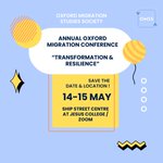 Photo by Oxford Migration Studies Society | OMSS (@OxfordMSS)