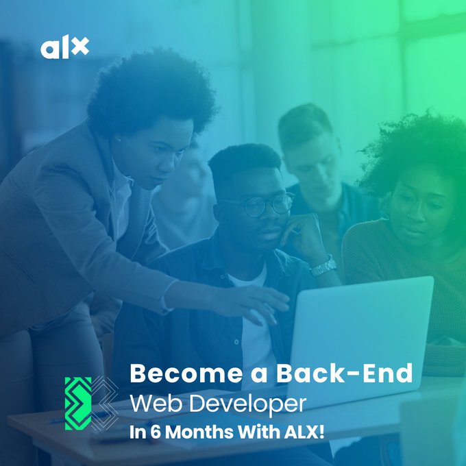 AyooluwaOloyede's tweet photo. ๐ Exciting News: Applications are OPEN for the ALX Back-End Web Development Program!
If you're passionate about
backend technologies, this opportunity is for you. Apply Here: https://t.co/lX1JTRCmQn Application ends on 27th February!
#ALXBackEndWebDev #ALX_SE #TechOpportunity https://t.co/x5uqaGIb5M