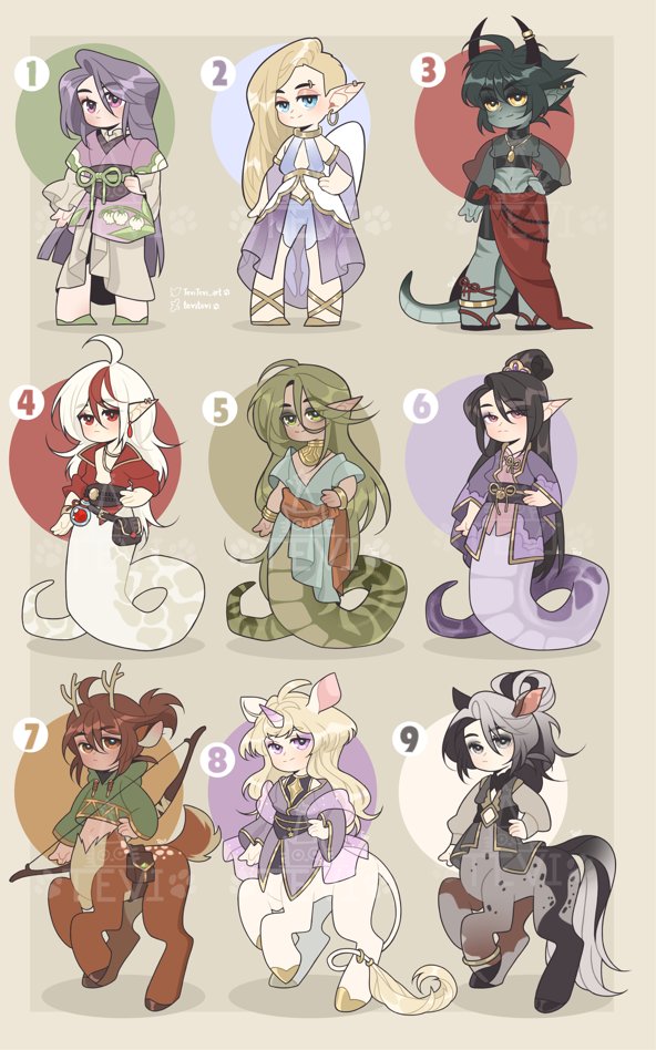🐥Chibi #adoptes auction!🐥

🌈Price (each):
💫sp1: $55 (chibi)
💫sp2: $110 (Sp1+headshot)

☀️Payment only via boosty☀️

💜Please, DM or comment to claim!💜

💗Your RTs help me a lot! Thank you very much! 💗

#adoptauction #chibi #dnd #dndcharacter #adopt