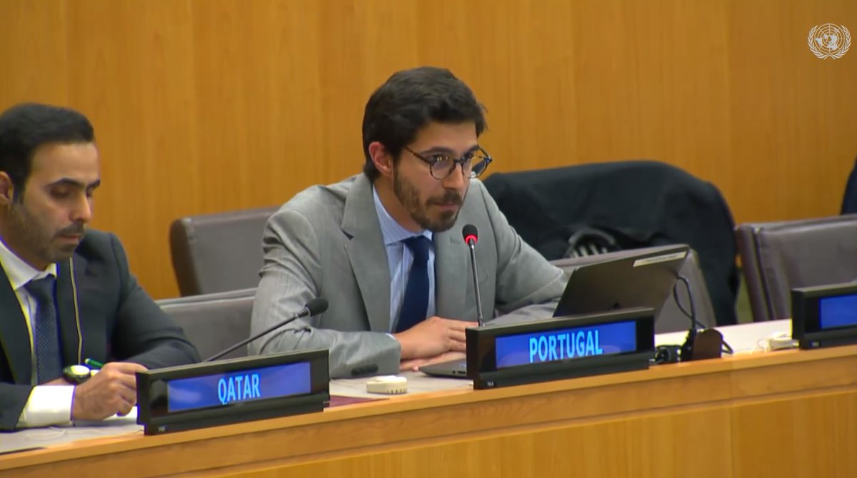 Diversion, illicit trade & misuse of #SALW threatens peace & security & hinders the implementation of the #2030Agenda. 

Looking to #RevCon4, 🇵🇹 shared its experience with the establishment of a national firearms focal point, which can facilitate international cooperation.