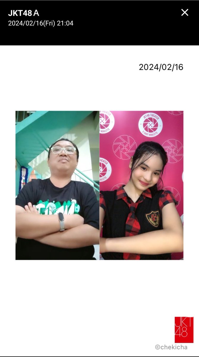 DagDigDugDeerr's tweet photo. @JTrisha_JKT48 habede, happy shonichi aitakatta, dan makasi buat chekicha ny.. 
#MalarzaWithTrisha 
#TrishaGrows13
#AitakattaJKT48 https://t.co/SNDJ60AM36