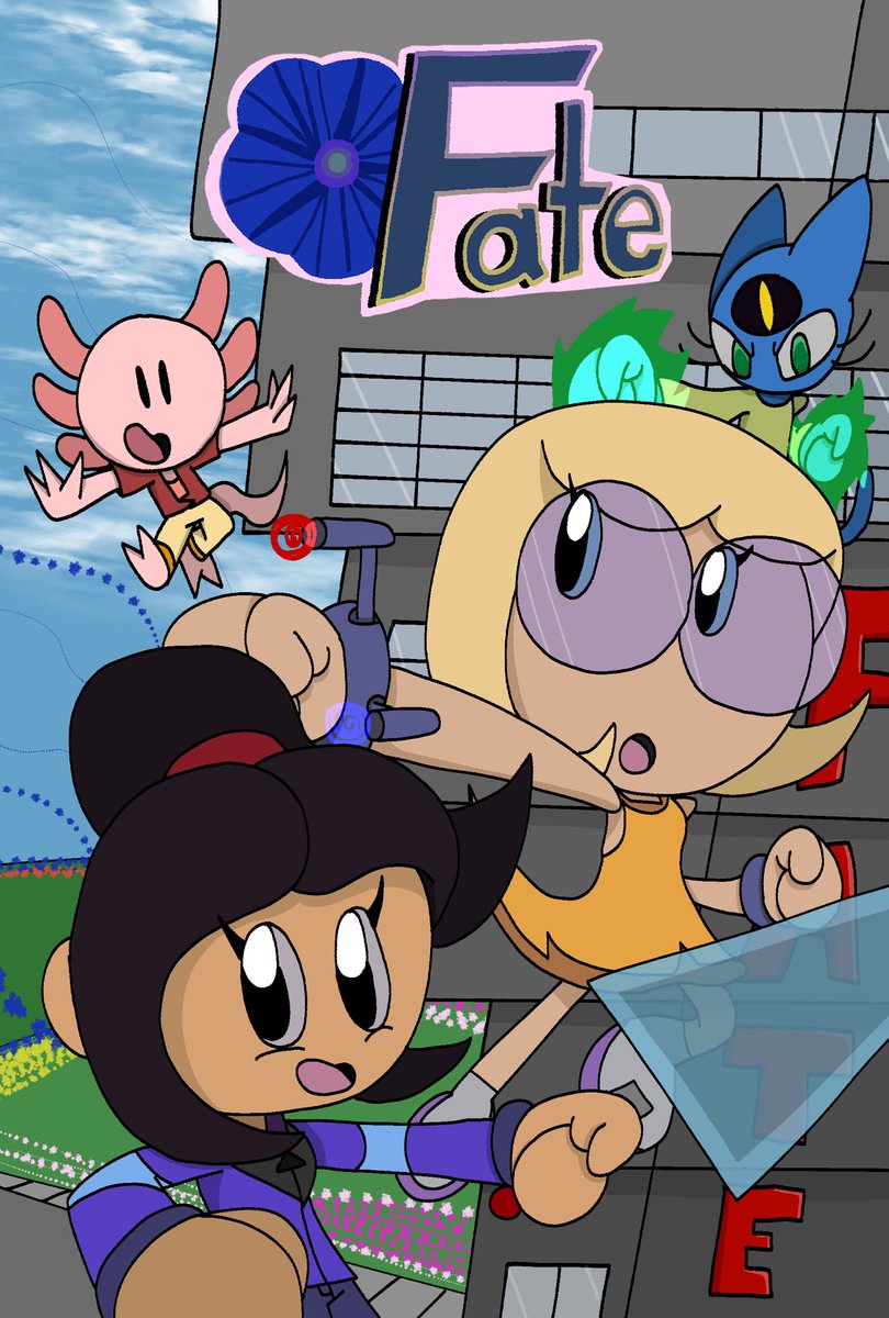 FateAnimated's tweet photo. @Sunflowerclub_ Thanks!
@FateAnimated is an action-adventure series about two girls, the countless adventures and relationships they encounter. The duo will truly learn what it means to conquer their fears. 

Episode 1 is in the works rn, and if it does well, Season 1 will be finished! https://t.co/0f3UPWS3Na