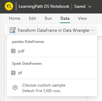 ignacho_07's tweet photo. Is it just me or #DataWrangler at #Fabric now operates with #Spark DataFrames too?
#python https://t.co/aImzUZ3aLo