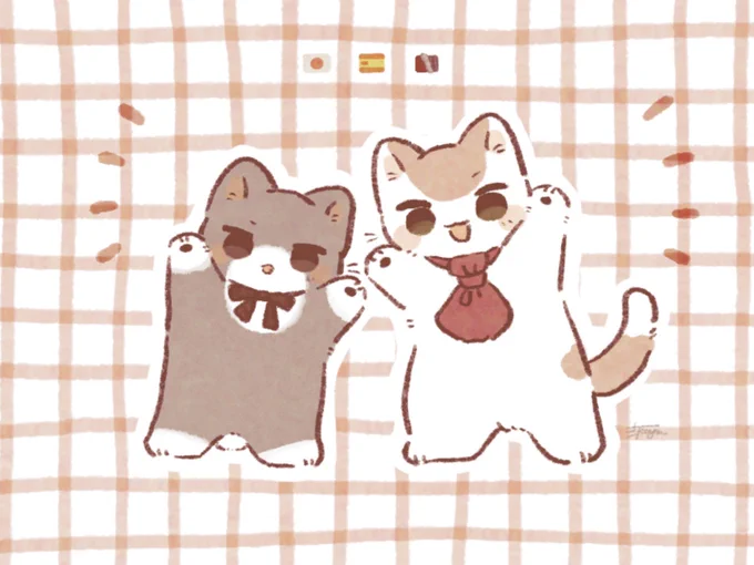 🐾🇯🇵🇪🇸🍫🐾 