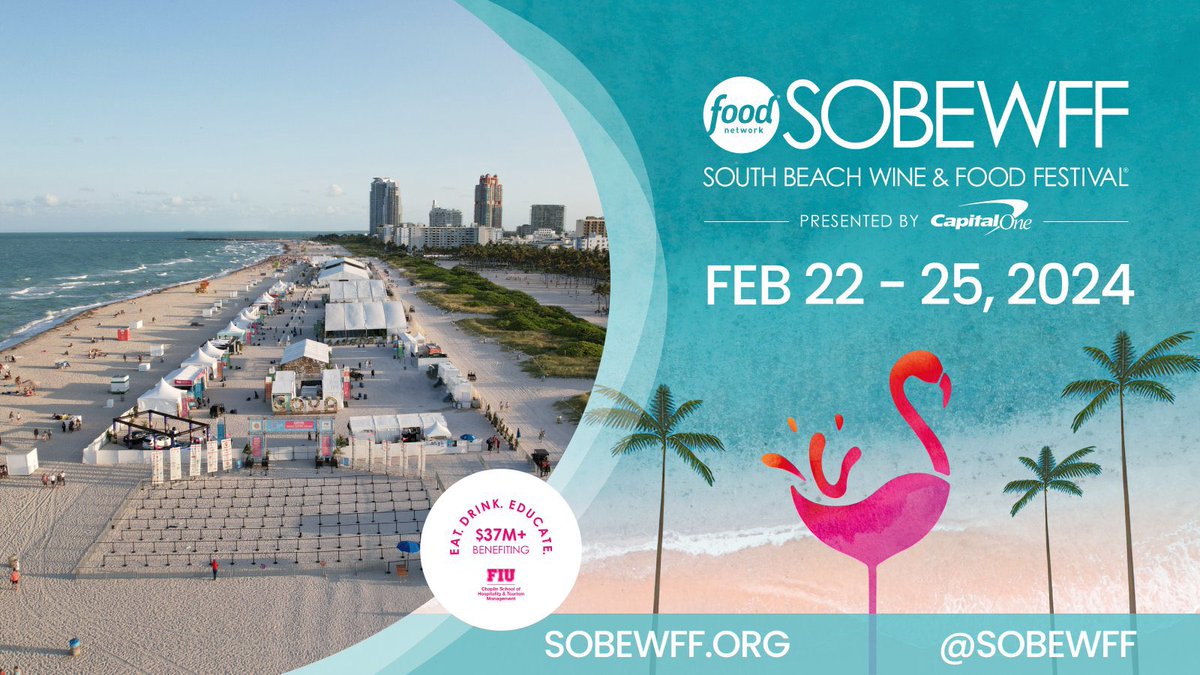 We look forward to seeing you next week at the South Beach Wine & Food Festival @SOBEWFF in Miami Beach, Florida, to discover our new products and iconic wines and experience a unique wine & food moment. ✨ See you there and follow us to know more! #wineandfood #gerardbertrand
