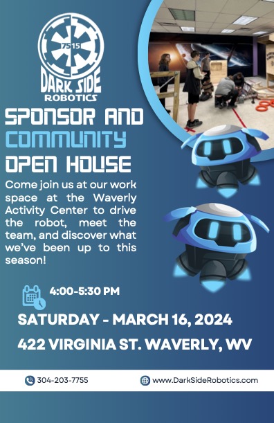 DarkSideRobots's tweet image. Saturday, March 16: 4:00-5:30. Be there. :-)