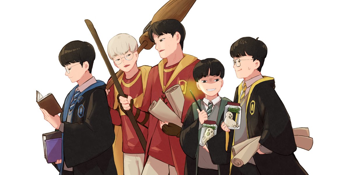 Jayie33's tweet photo. T1 in Hogwarts🪄 https://t.co/p56G0kgVuX