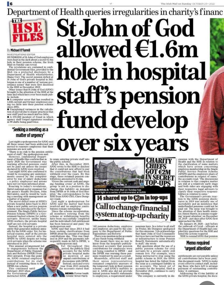 Default69202648's tweet image. I made protected disclosures about the St John of Gods Group 14 months ago. Alas my worst fears have come to pass.