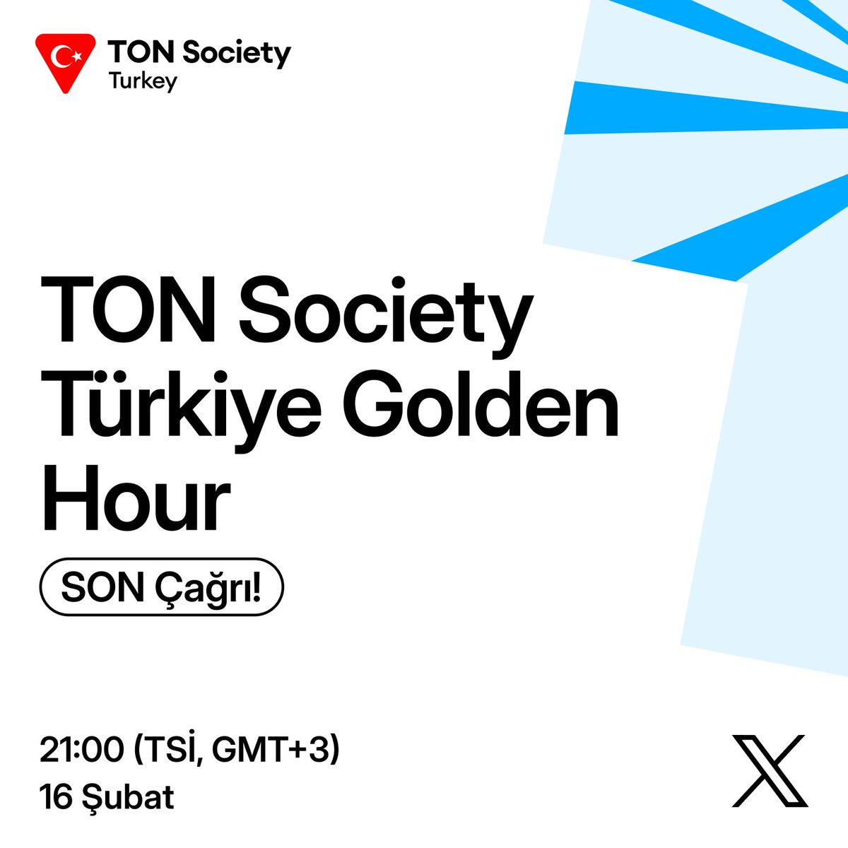 TON Society Türkiye #GoldenHour için son çağrı!💎 Telegram Wallet kullanımı, TON ekosistemi ve Web3 dünyasındaki kazançları @sellmanft katılımı ile konuşacağımız bu X yayınında yerinizi alın! Yayın sırasında gönderilen ve cevaplanan sorulara ise sürpriz $TON şansı! Yayını…