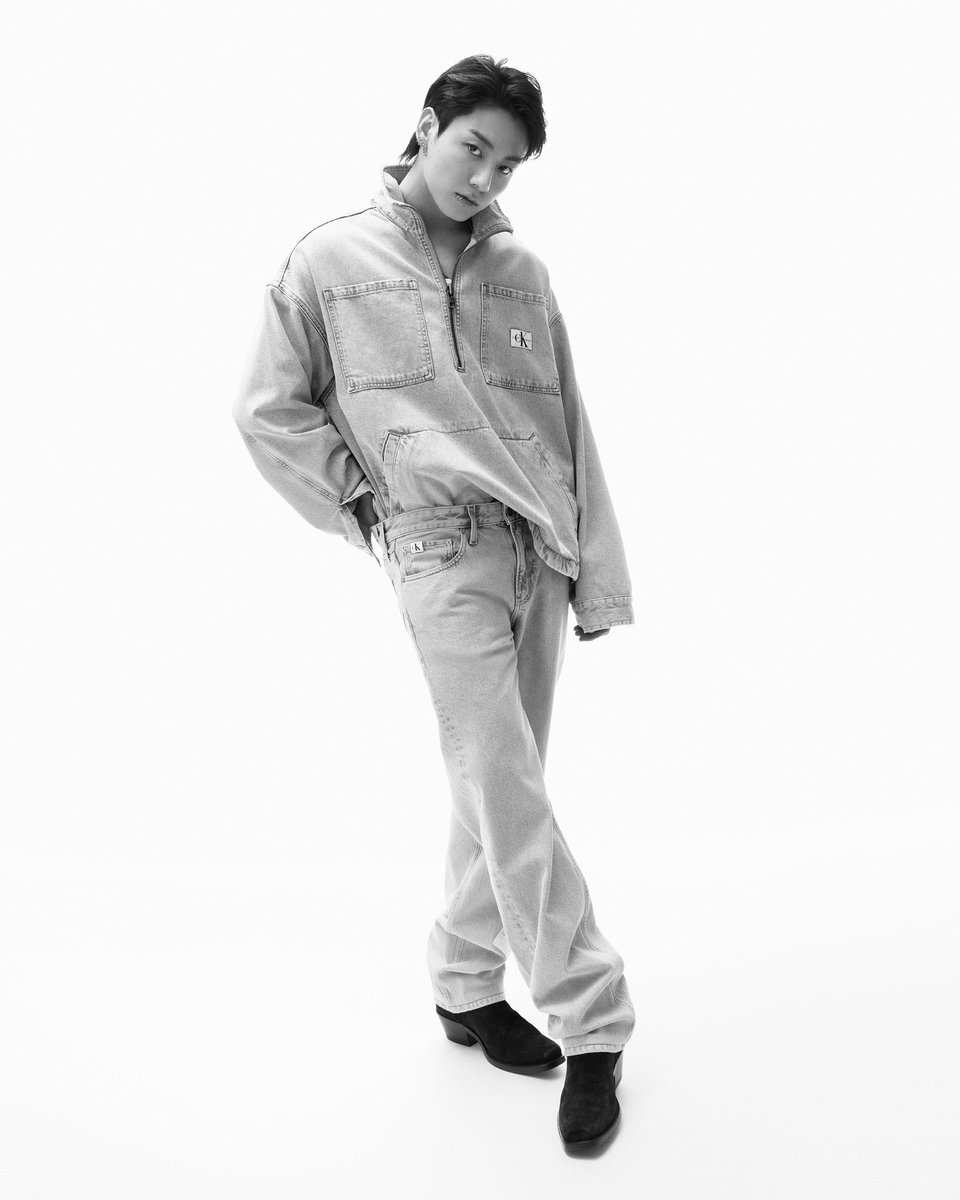 suremagazinekr's tweet photo. Jungkook, the main vocalist and young talent of BTS, continues to amaze his fans with his talent and charm. Once again, he continually surprises with his ambitious work, this time in collaboration with the famous brand Calvin Klein. The sensational collection #jungkookxcalvinklein for the spring-summer 2024 season delights and fascinates millions of fans around the world.

This bold and masterful collaboration represents the perfection of style and fashion, originality and beauty. Sensual and sophisticated, Jongguk’s designs for Calvin Klein are a perfect blend of the brand’s aesthetics and the artist’s charisma.
#전정국 @CalvinKlein #JUNGKOOK #calvinklein #ss24 #newcollection #suremagazine #menscollection #jungkookxcalvinklein #BTS 
 #JUNGKOOKxCALVINKLEIN