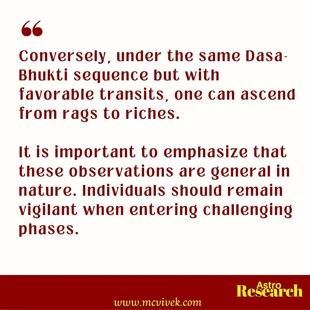 mcvivek's tweet photo. Observations during the Saturn Mahadasa-Venus Bhukti or Venus Dasa-Saturn Bhukti period are noteworthy.

#Saturn #Venus #Mahadasha #AstrologyFacts #Astrology #VedicAstrology  #mcvivek https://t.co/Ww8RYYL5eY