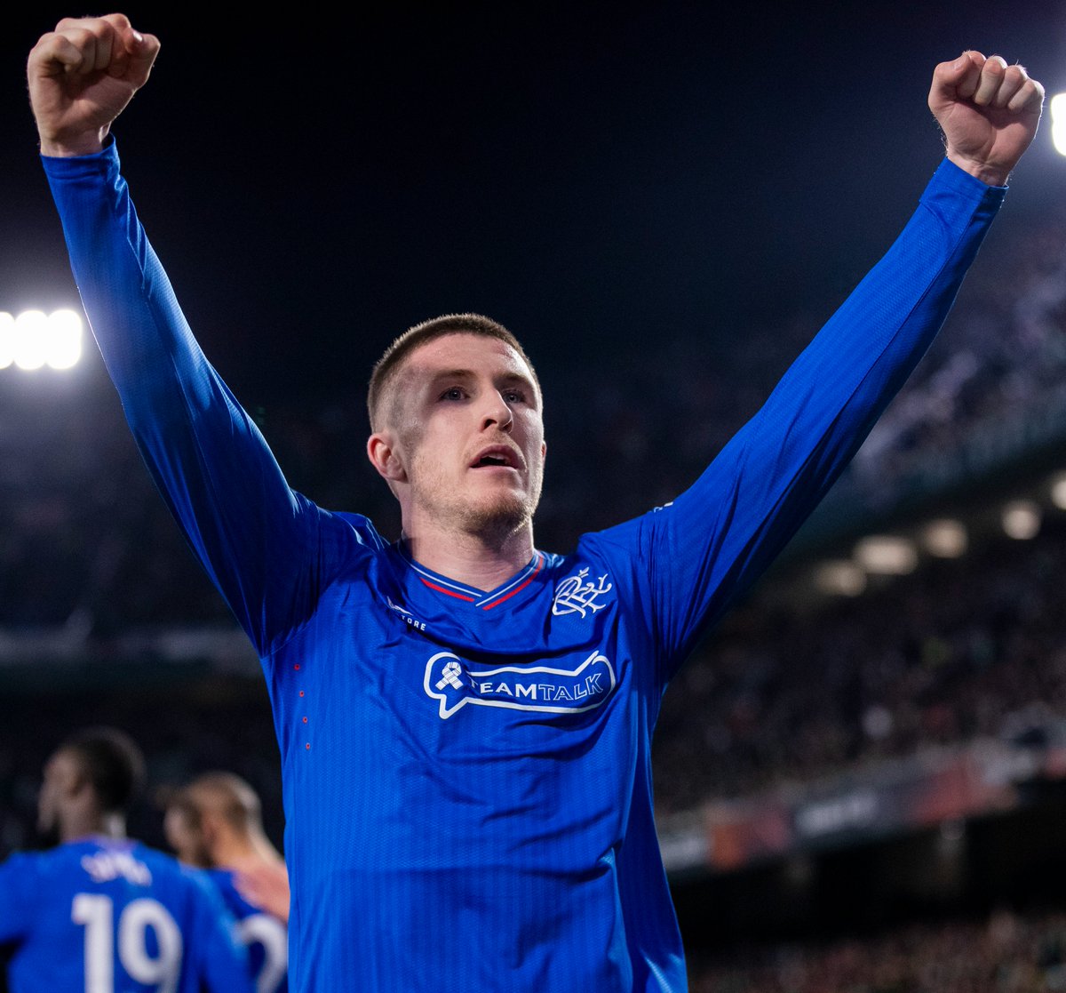 RangersFC's tweet photo. Happy Birthday, John Lundstram 💙 https://t.co/6aGwz4cTx3