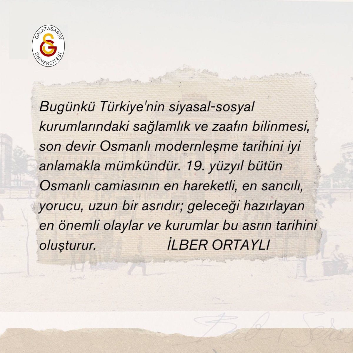 Galatasaray Üniversitesi Rektörlüğü himayesinde 23 Şubat 2024 Cuma günü on dokuzuncu yüzyıl önemli devlet adamlarından, hem dönemi şekillendirmiş hem de kendisi dönemdeki gelişmelerden etkilenmiş Şeyhü’l-vüzerâ Mehmed Emin Namık Paşa’nın doğumunun 220. yılı onuruna bir sempozyum